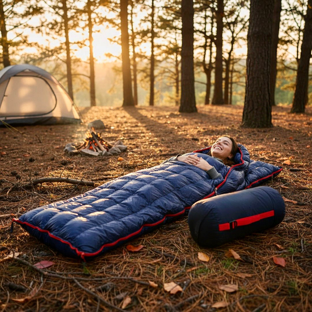 ThermoComfort | Schlafsack Winter mit Wärmeisolierung | Leicht und Kompakt für Optimalen Schlafkomfort 1