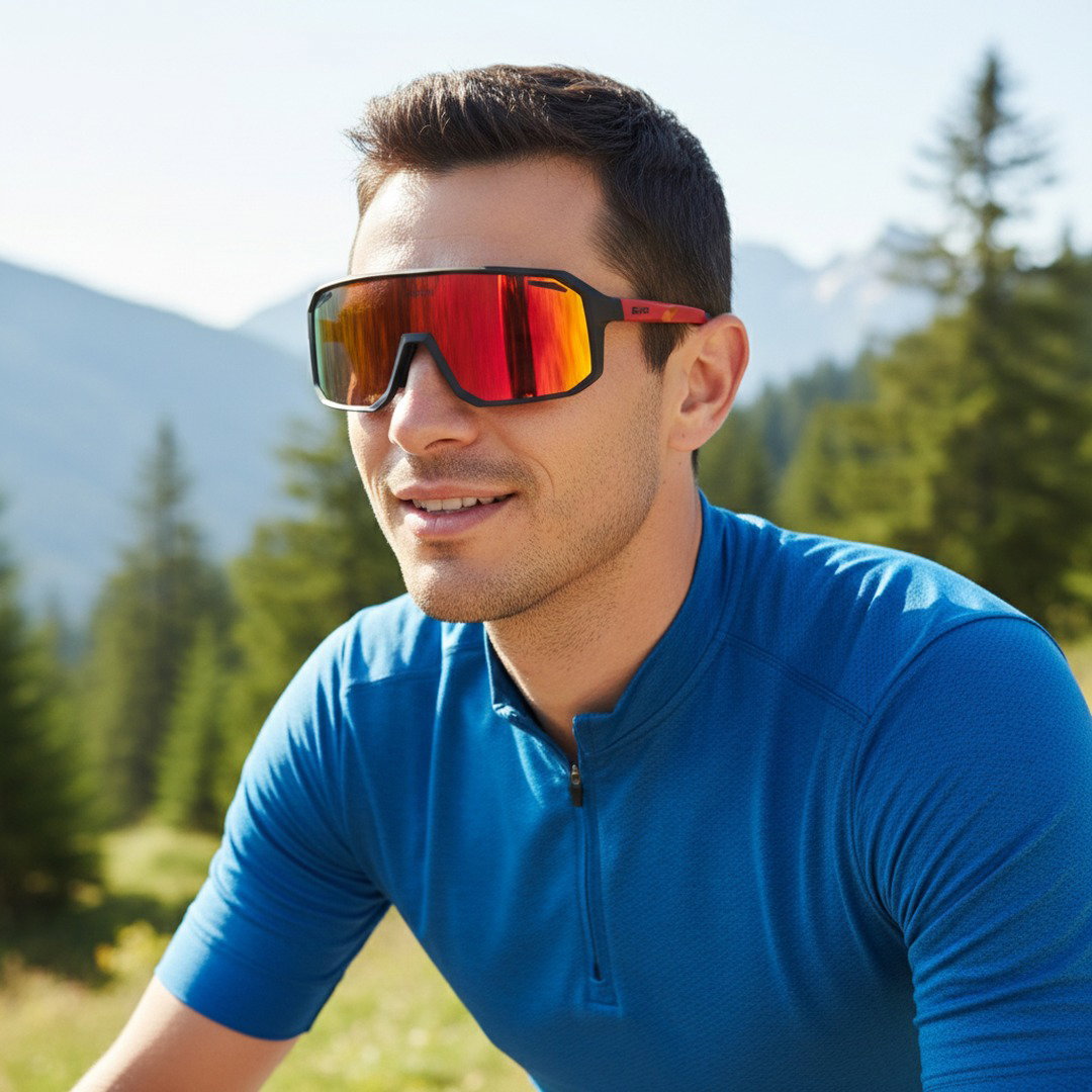 Unisex UVProtect Sportsonnenbrille | Robuste Fahrradbrille für Sommer 2025 3
