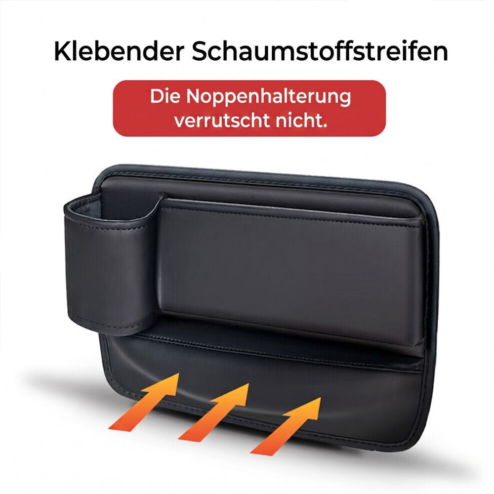 Karnz | Autositz Organizer mit modischem Design und Ladeanschluss | Praktische Aufbewahrungslösung für Ordnung im Auto 93
