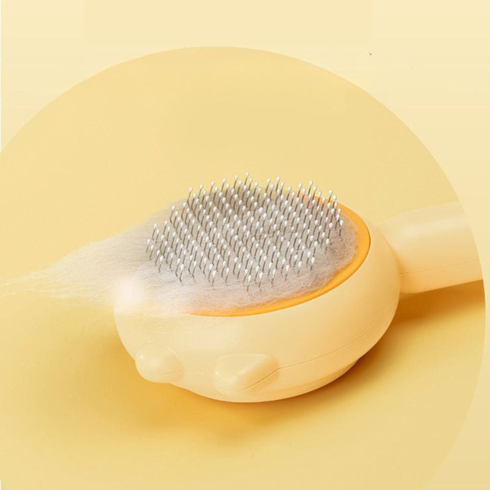 Karnz | Haustierpflegebürste mit Kürbisdesign für Stressfreies Bürsten 72