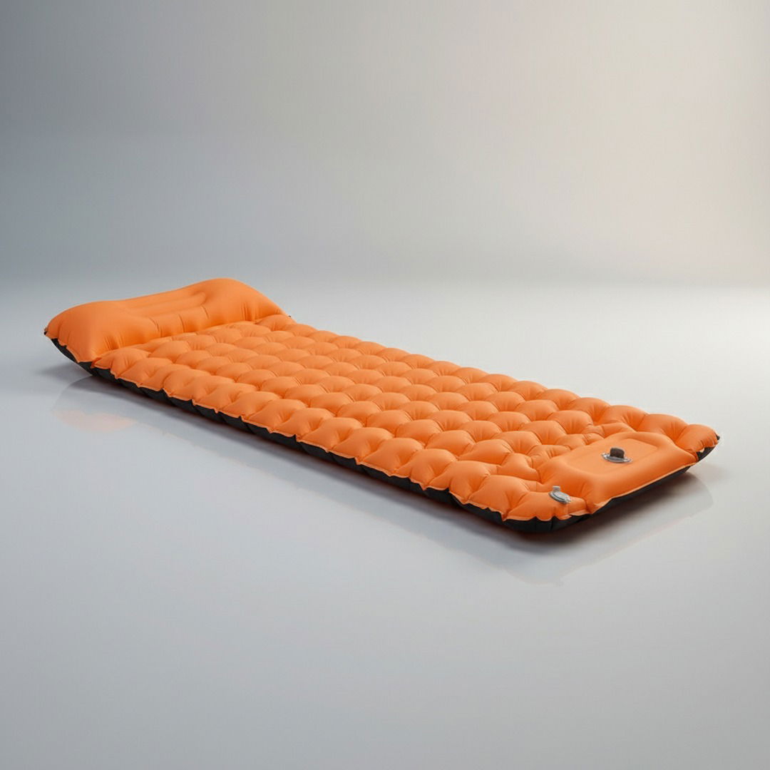 AirRest | Campingmatratze mit Integriertem Kissen | Ultraleicht und Kompakt für Optimalen Schlaf im Freien 8