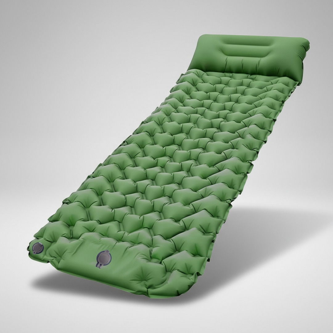 AirRest | Campingmatratze mit Integriertem Kissen | Ultraleicht und Kompakt für Optimalen Schlaf im Freien 8