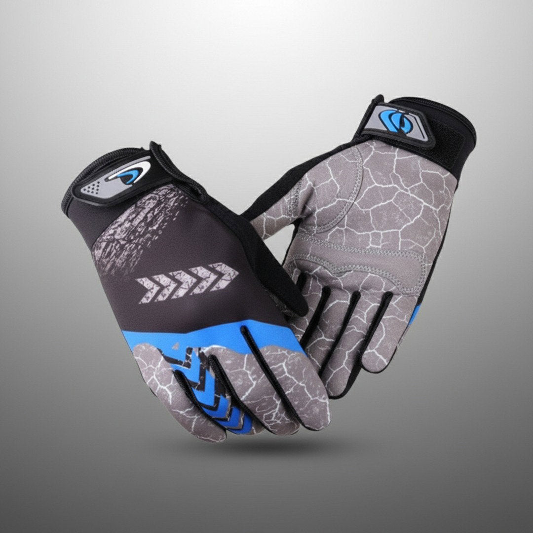 Atmungsaktive Fahrradhandschuhe mit Grip-Fläche und Touchscreen-Funktion für Herren und Damen 5
