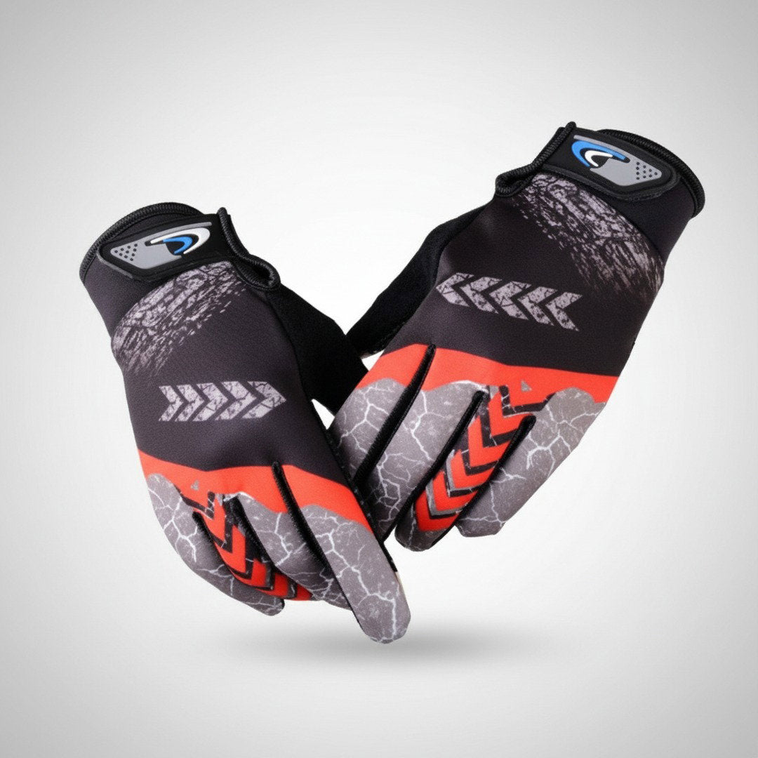 Atmungsaktive Fahrradhandschuhe mit Grip-Fläche und Touchscreen-Funktion für Herren und Damen 5