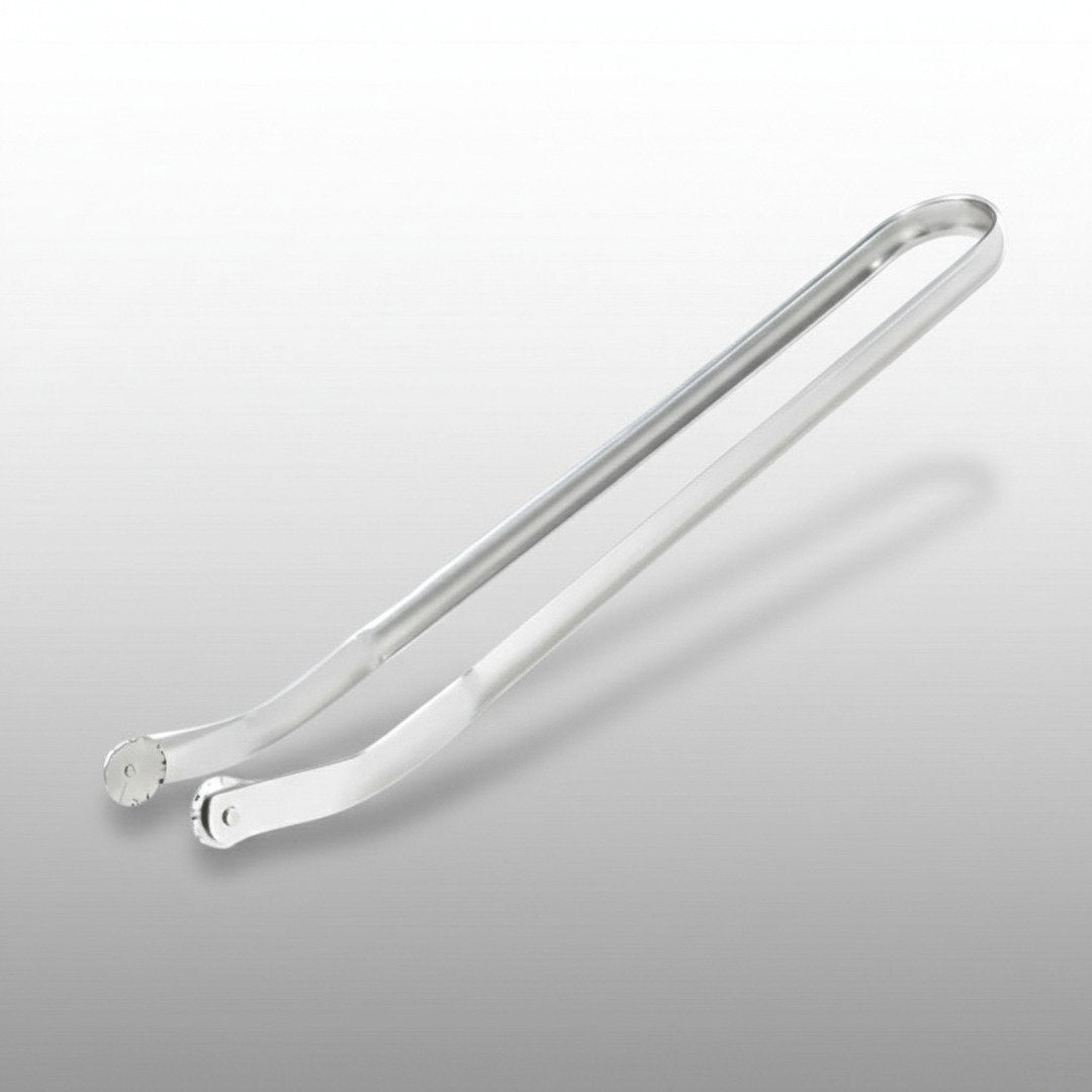 Edelstahl Grillzange | BBQ-Zange mit Rutschfester Handhabung | 38 cm für Sicheres Grillen 4