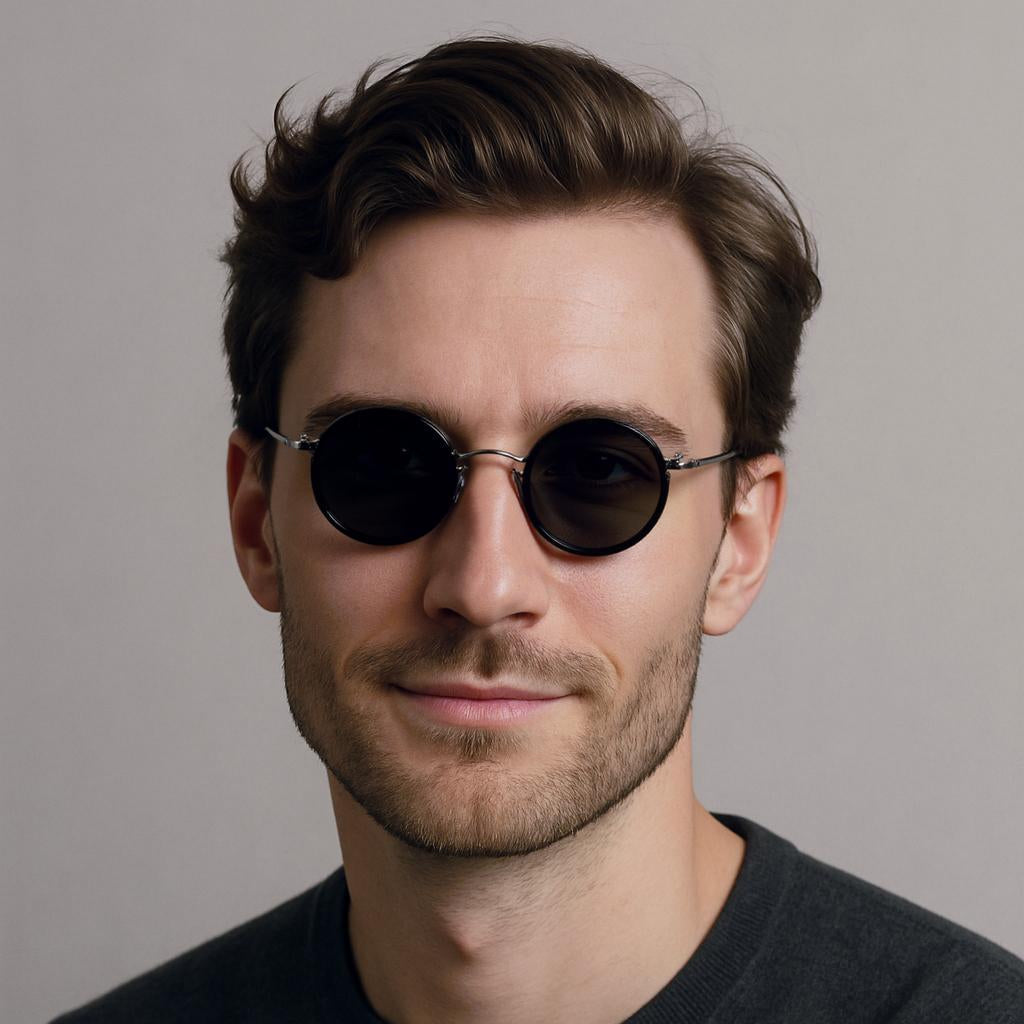 Elegante Sonnenbrille Herren/Damen mit Metallrahmen und UV400 Schutz | Stilvolles Design für Optimalen Augenschutz 4