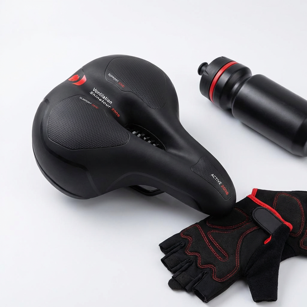 Ergonomischer Fahrradsattel für Herren | Atmungsaktiv & Komfortabel | Ideal für Lange Strecken 0