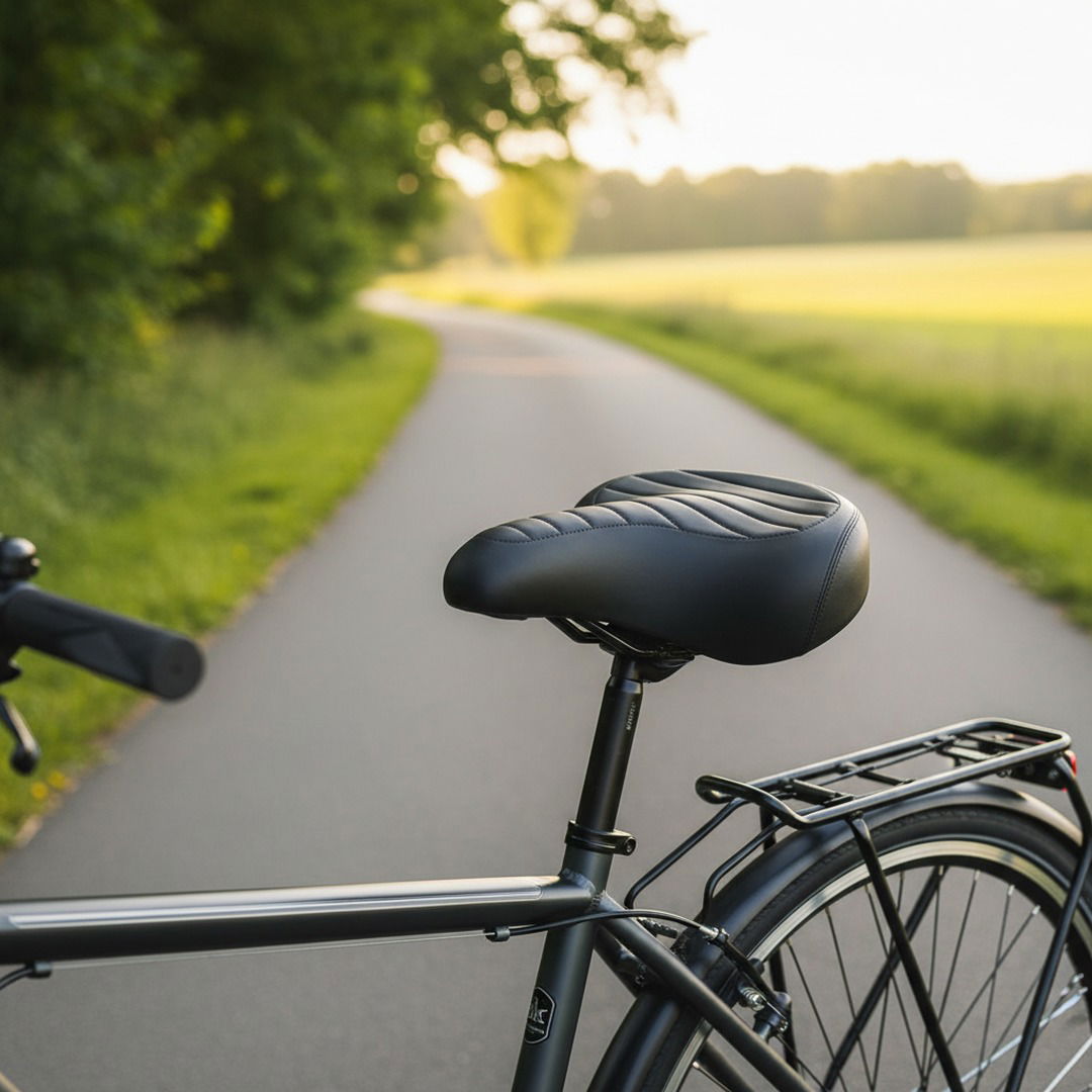 Ergonomischer Fahrradsattel für Längere Fahrten mit Hochwertiger Polsterung | Bequemer Komfort für Jeden Radfahrer 0