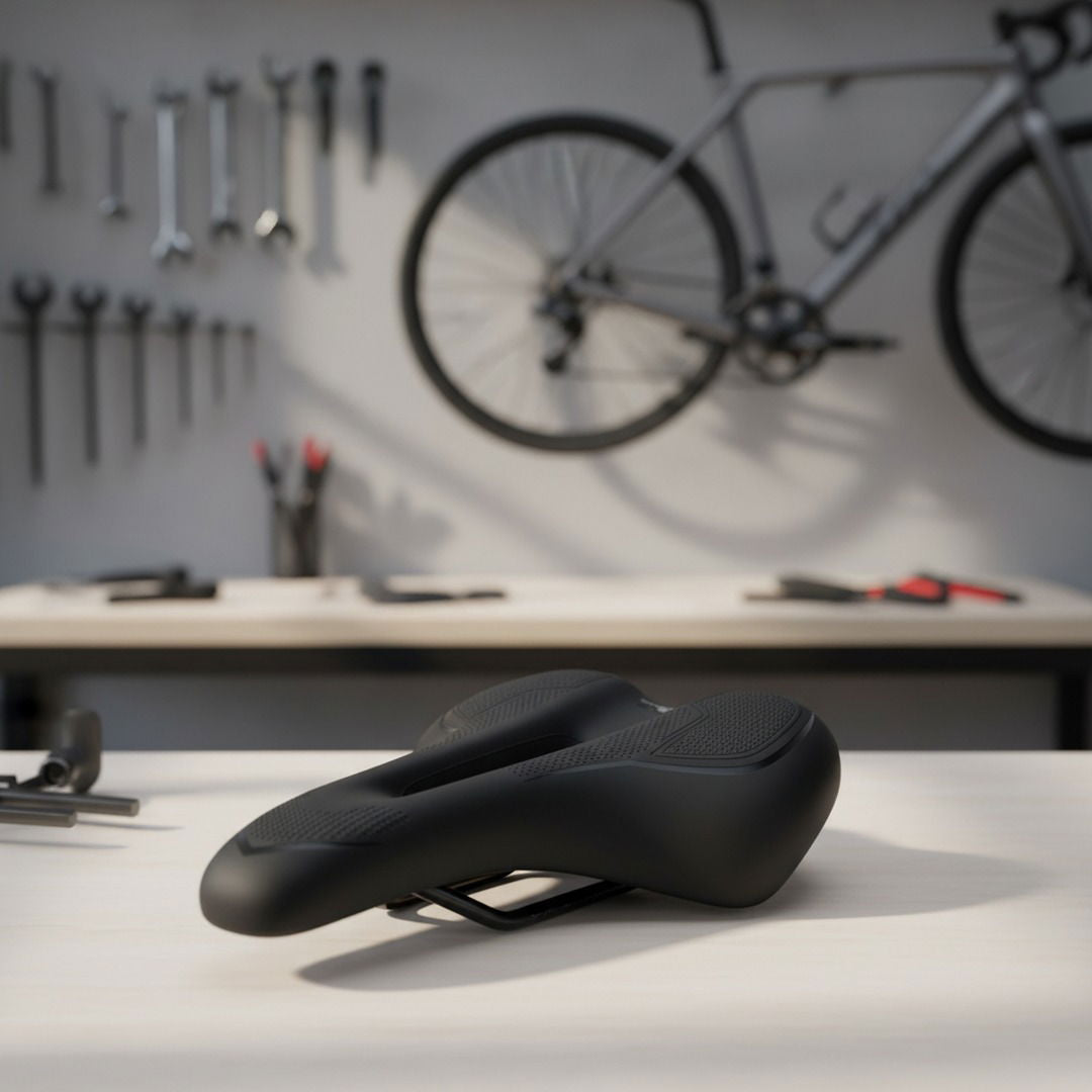 Ergonomischer Fahrradsattel mit Hochwertiger Polsterung für Maximalen Komfort 0