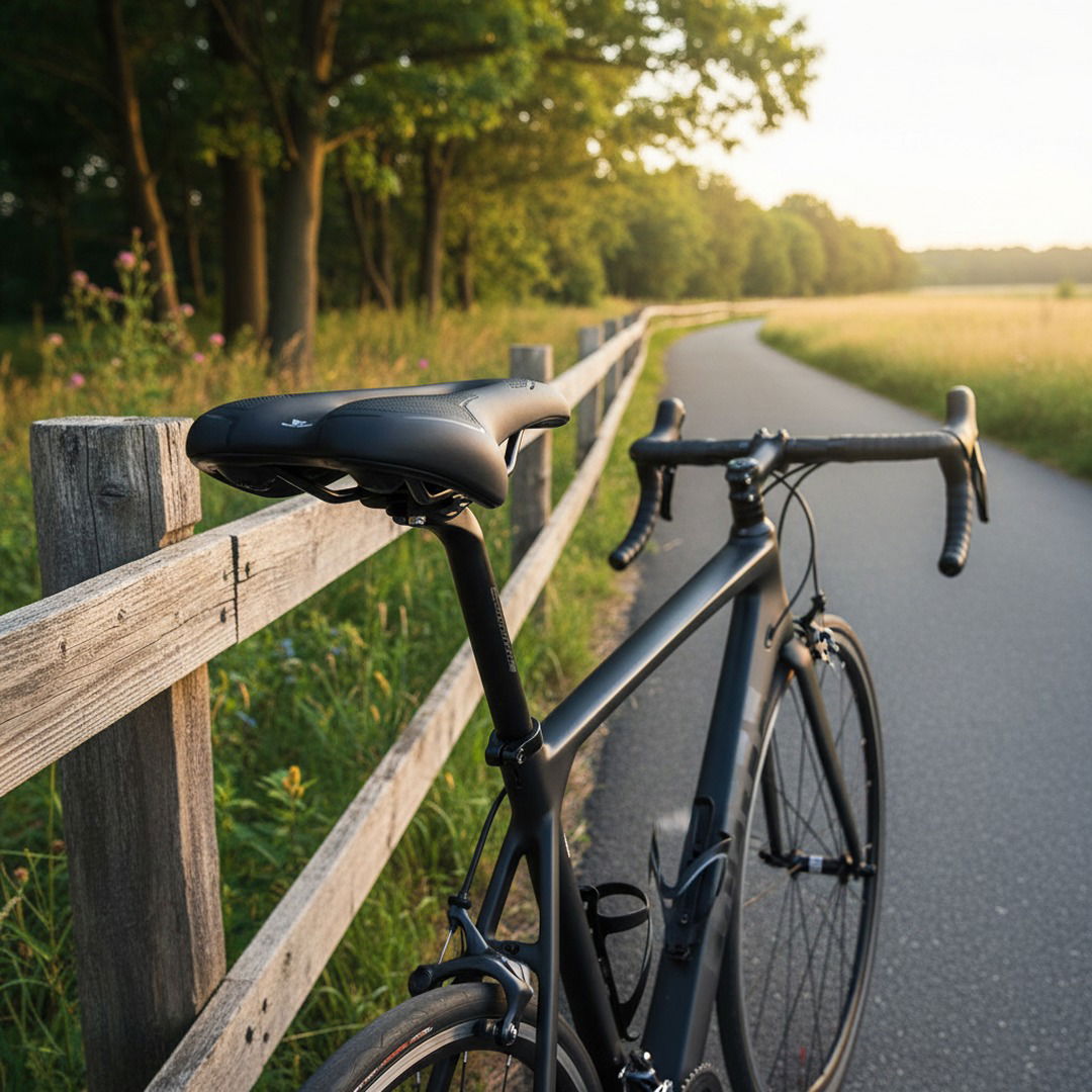Ergonomischer Fahrradsattel mit Hochwertiger Polsterung für Maximalen Komfort 0