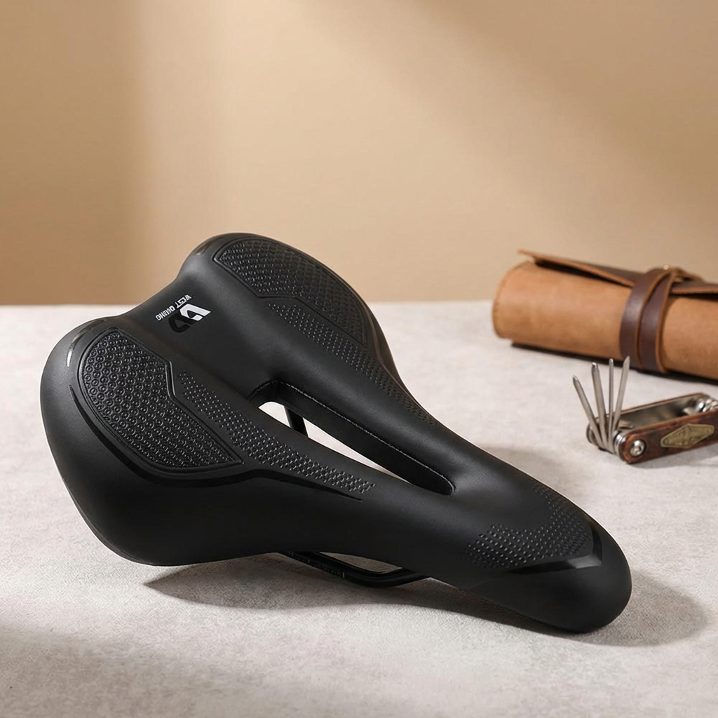 Ergonomischer Fahrradsattel mit Hochwertiger Polsterung für Maximalen Komfort 0