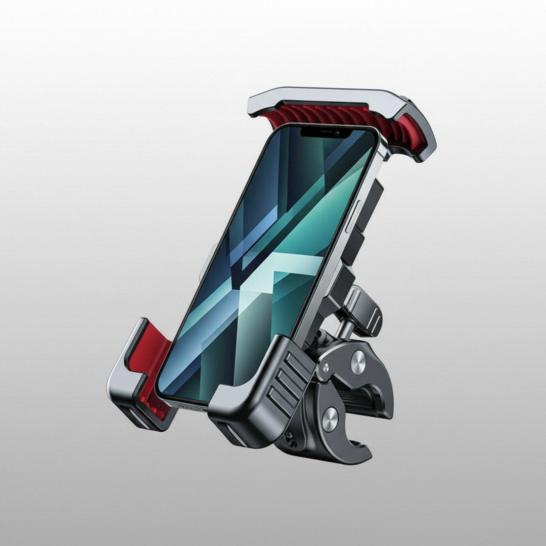 Fahrrad Halterung | Robuster Smartphone-Halter mit 360° Drehung | Stabilität für Sichere Navigation 4