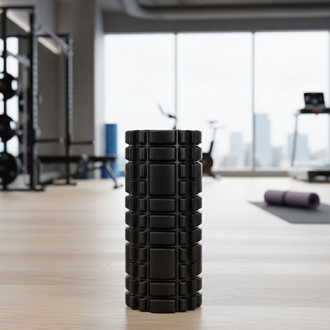 Fitness Rolle | 30 cm Yoga Schaumstoffrolle mit Triggerpunkt Therapie | Effektive Muskelentspannung für Home Gym 7