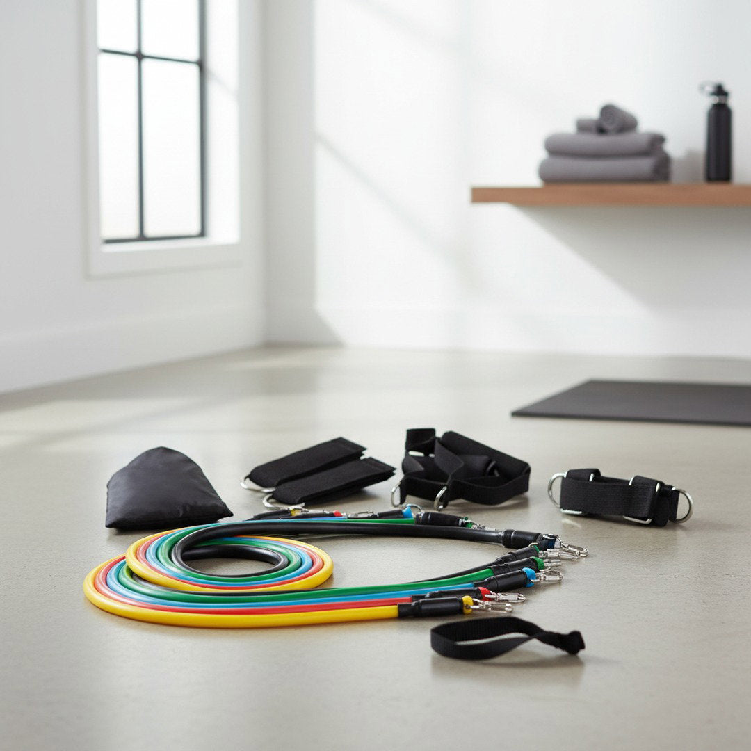 Fitnessband | Widerstandsband mit 3 Widerstandsstufen | Flexibles Training für Kraft und Ausdauer 2