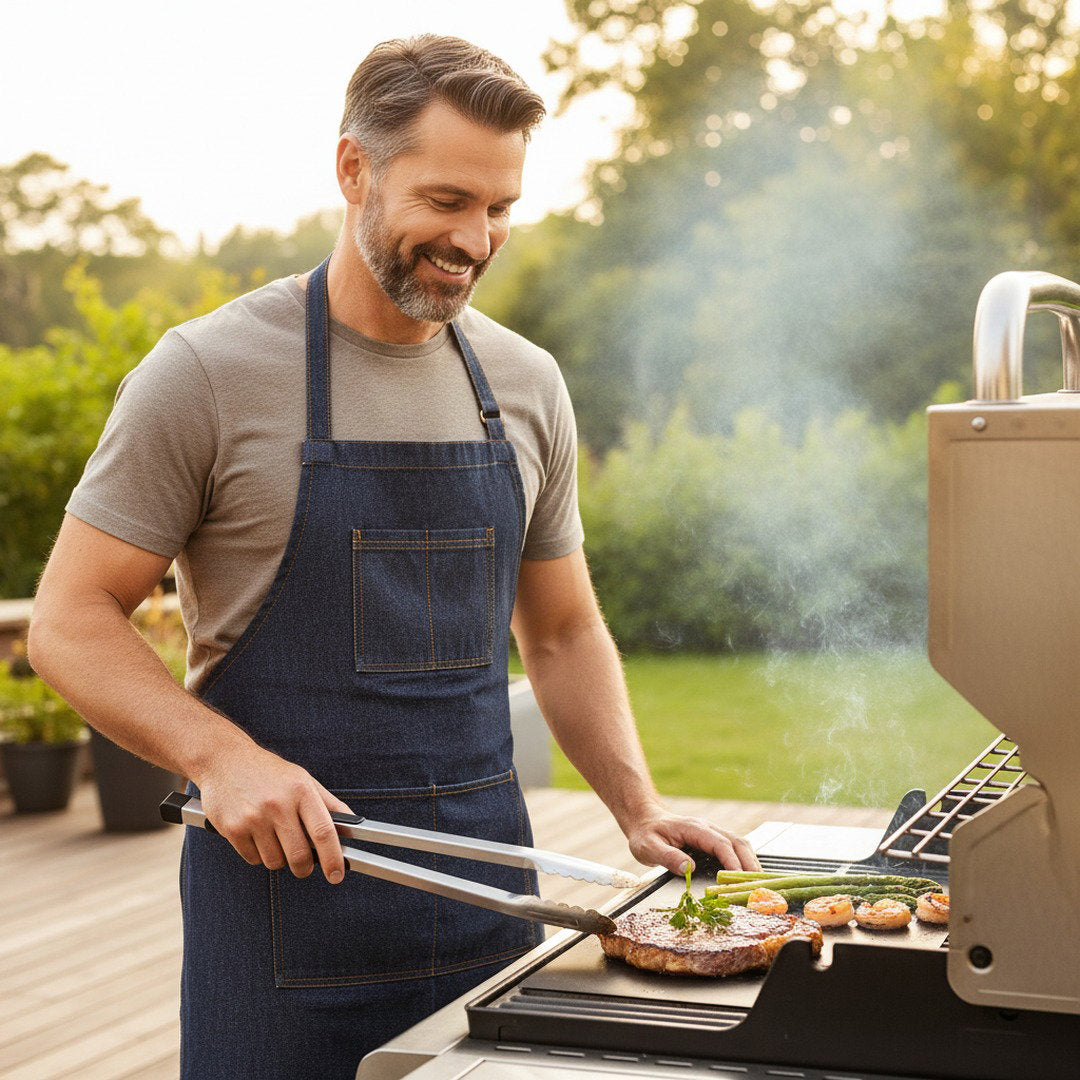 GrillEase | Grillmatte für Gasgrill mit Antihaftbeschichtung | Sauberes Grillen für Gesunde Mahlzeiten 4