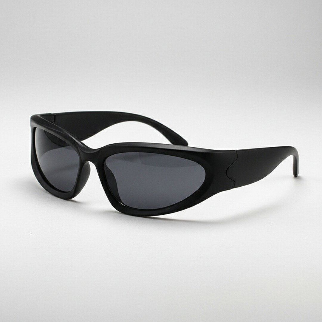 Herren Sportliche Retro Sonnenbrille | UV400 Schutz mit Verspiegelten Gläsern 6