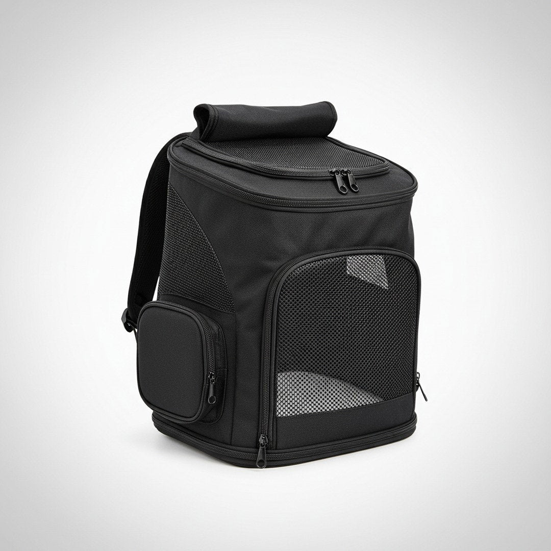 Katzenrucksack | Tragbarer Katzen Rucksack mit Sichtfenster & Belüftung | Stressfreies Reisen für Deine Katze 8