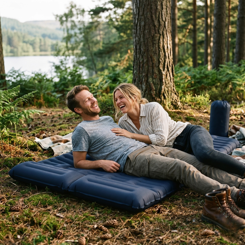 Komfort Outdoor | Luftmatratze mit Extra Dicke für Entspannung beim Camping 8