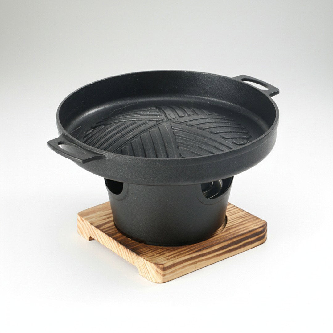 Kompakter Grill | Mini BBQ Antihaft Grill aus Aluminiumlegierung | Perfektes Grillerlebnis für Unterwegs 5