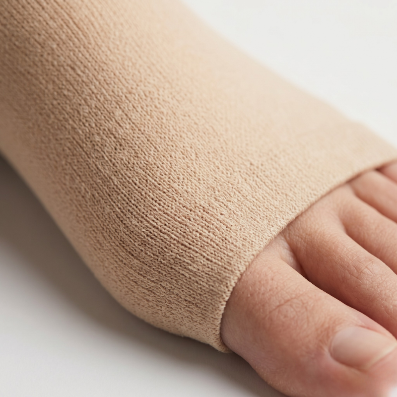 Kompressionsstrümpfe für Diabetiker | Atmungsaktives Material mit Offenen Zehen | Optimale Unterstützung für Bewegungsfreiheit 0
