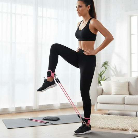 Körperform | Knöchelriemen Booty Trainer mit Verstellbaren Widerstandsbändern | Effektives Gluteus-Training für Gesäß und Beine 0