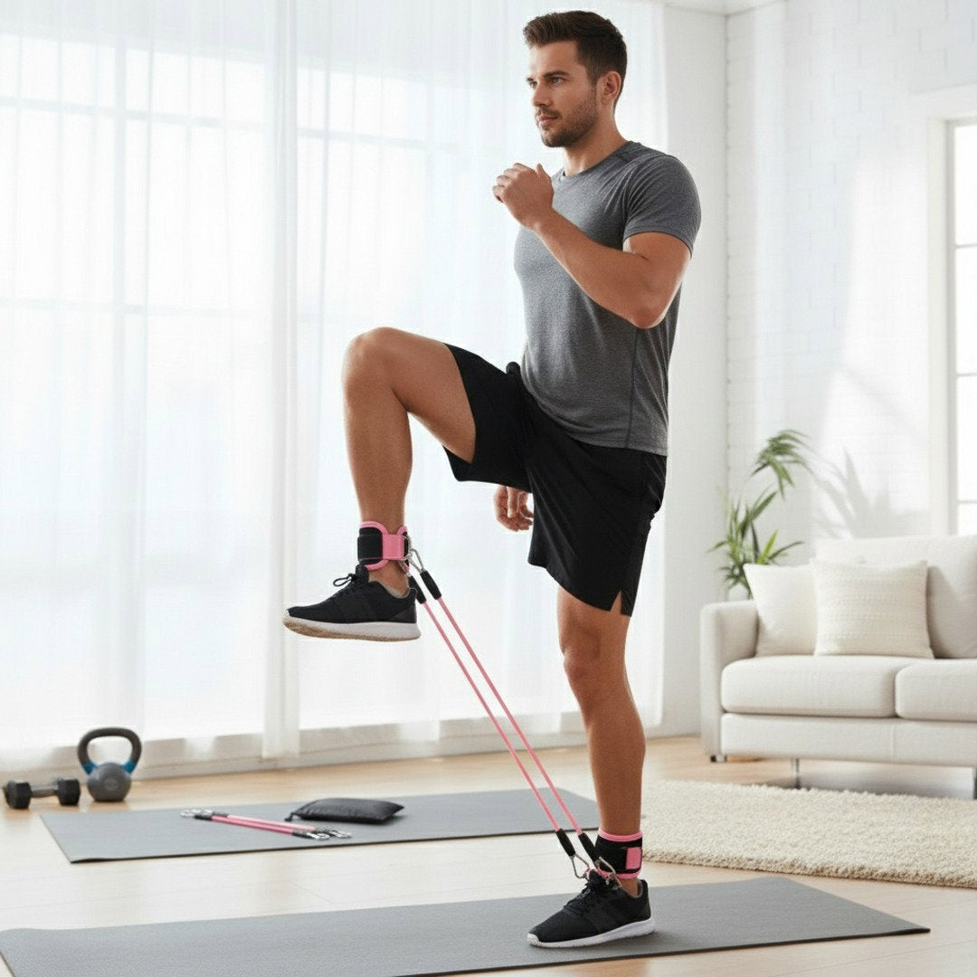 Körperform | Knöchelriemen Booty Trainer mit Verstellbaren Widerstandsbändern | Effektives Gluteus-Training für Gesäß und Beine 0