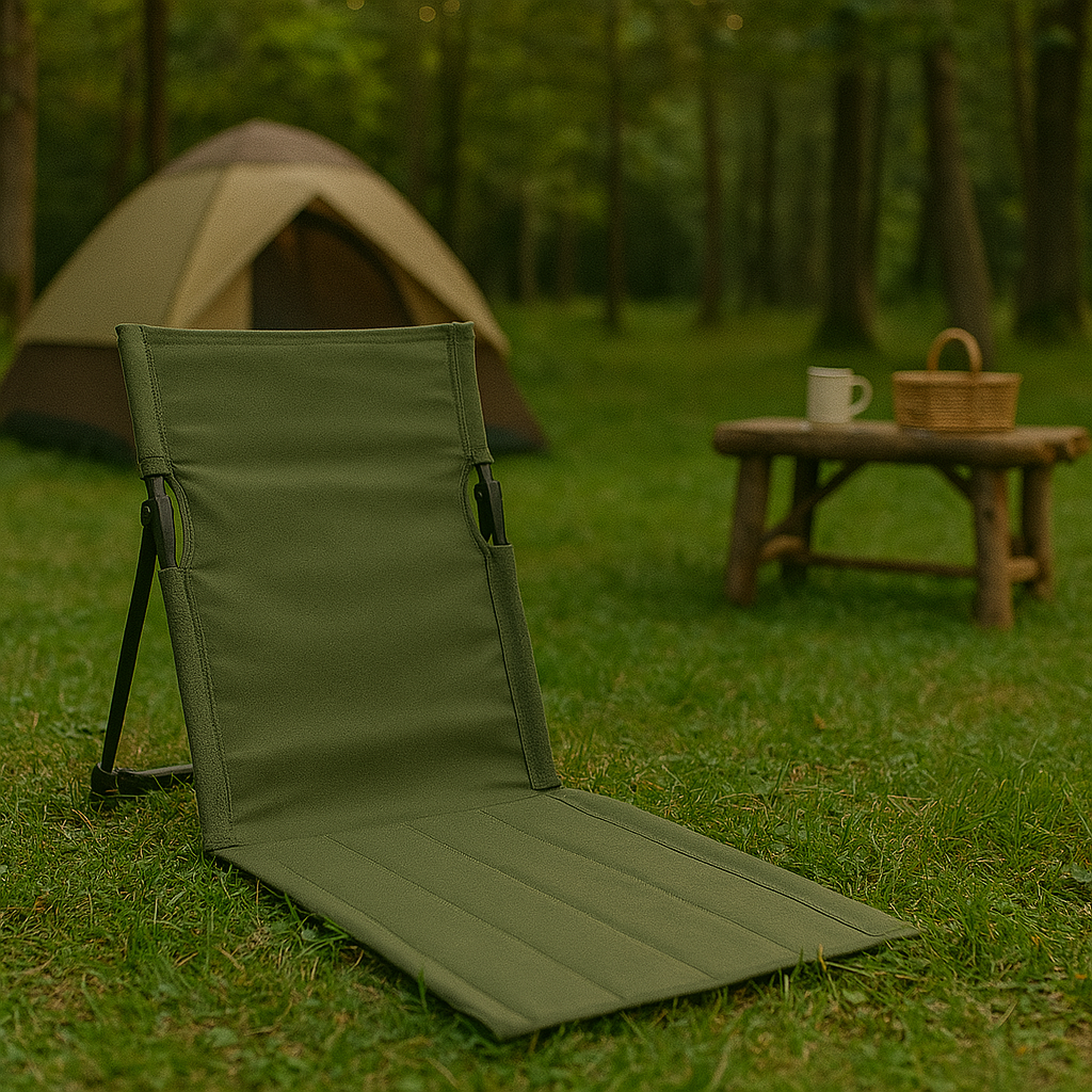 LiteRest | Faltbarer Campingstuhl mit Ergonomischem Design | Ultraleicht und Kompakt für Bequemen Sitzkomfort 1