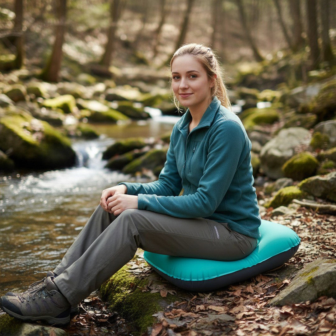 Luftkissen für Camping mit Ergonomischem Design | Leicht & Tragbar für Optimalen Komfort 4