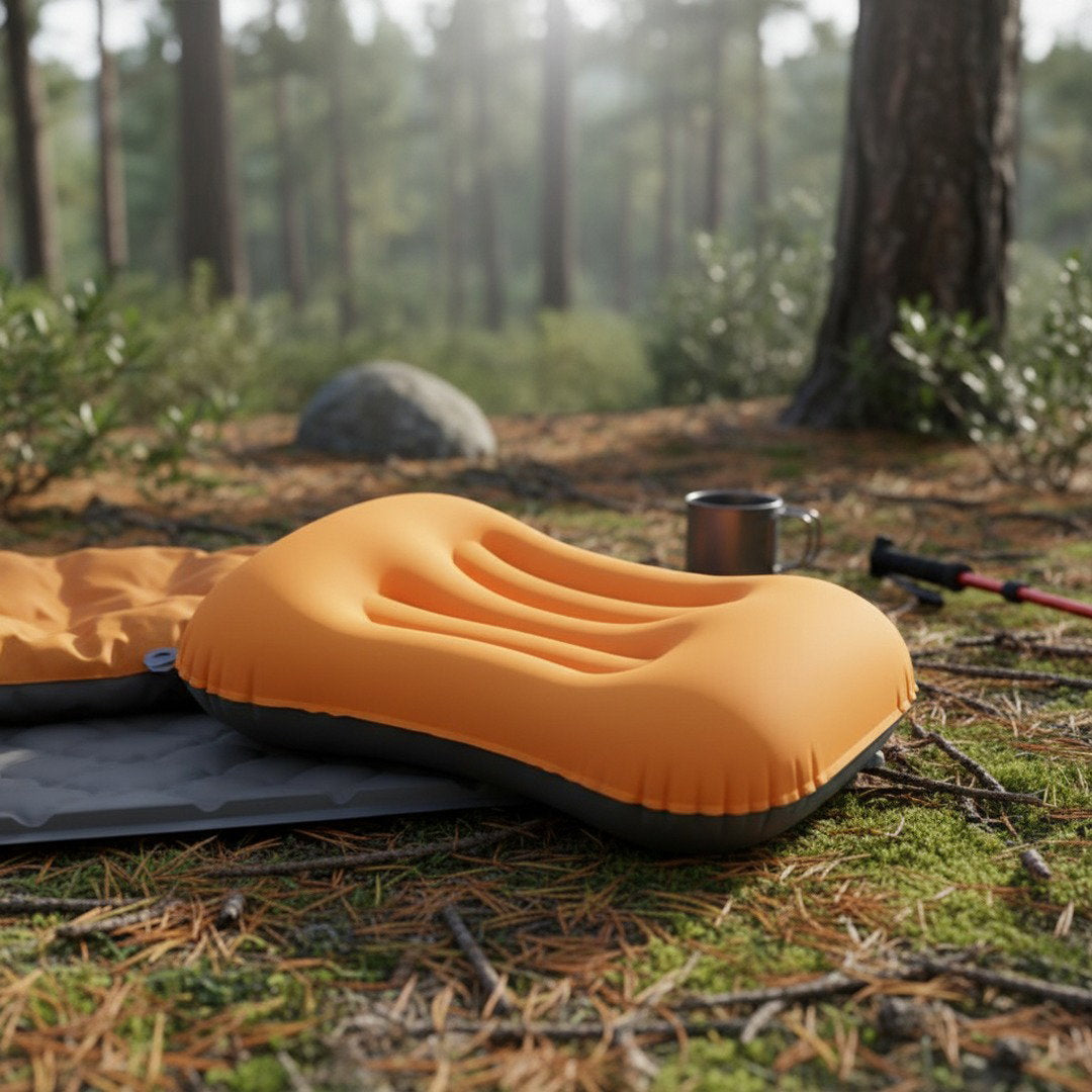 Luftkissen für Camping mit Ergonomischem Design | Leicht & Tragbar für Optimalen Komfort 4