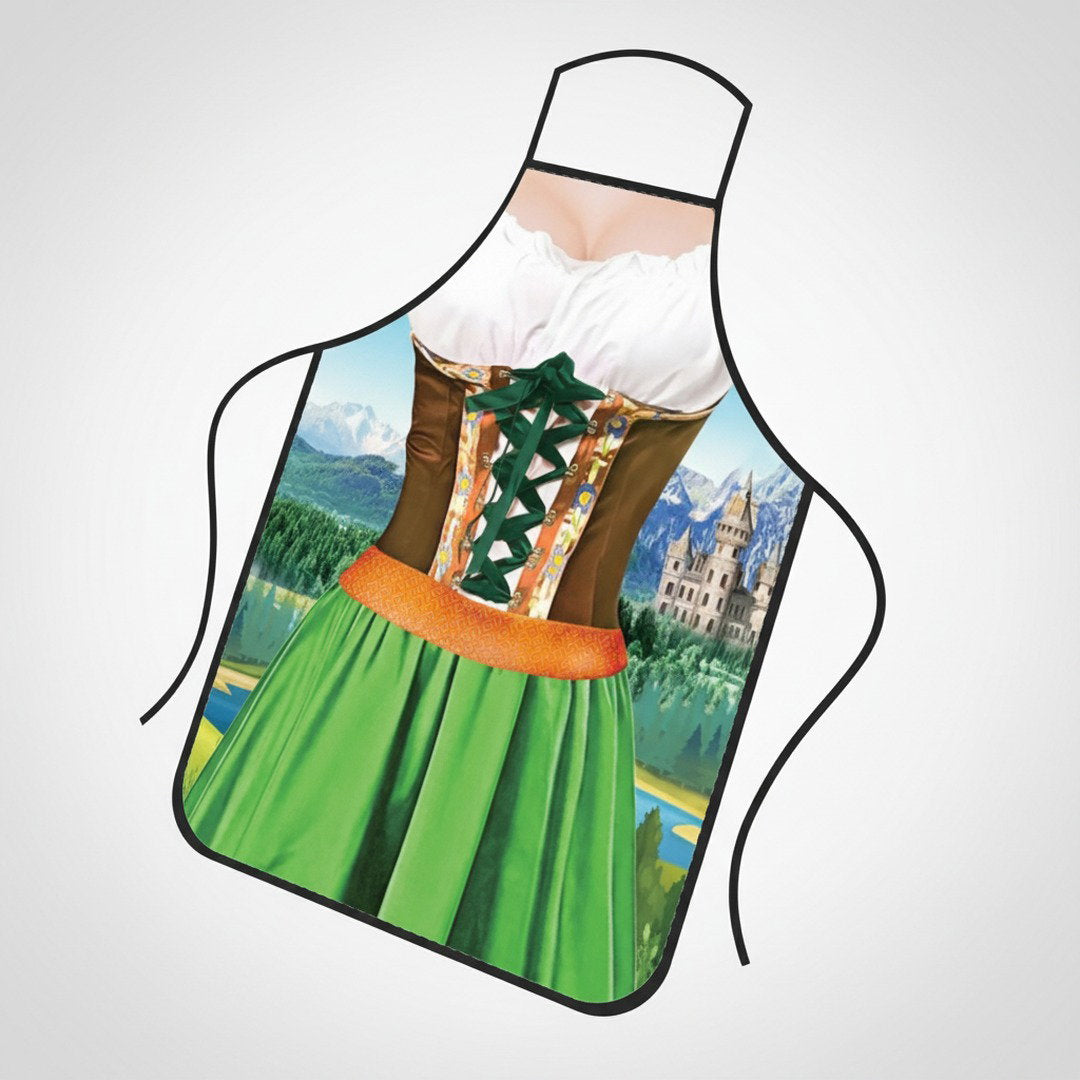 Lustige Kochschürze für Oktoberfest mit Humorvollem Design | Vielseitige Küchenschürze für Spaß und Stimmung 2