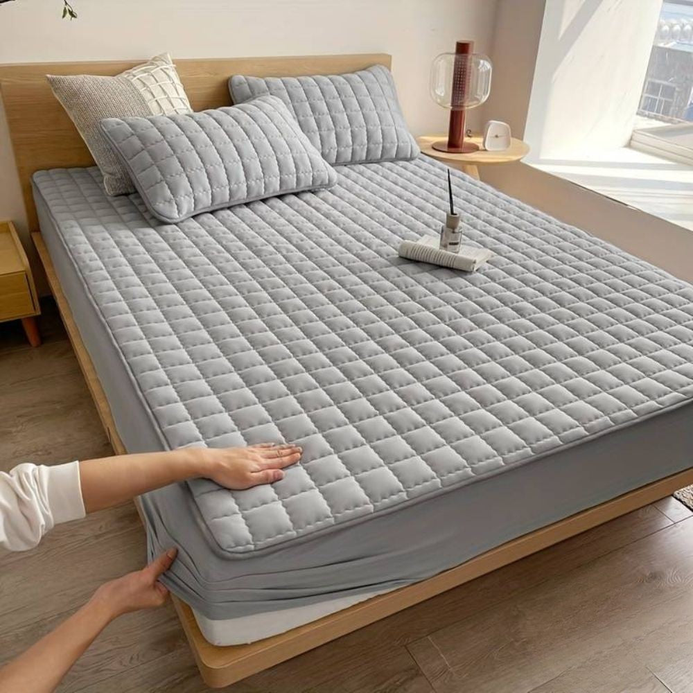 Matratzenschoner Wasserdicht 180x200 cm mit Hygieneschutz | Atmungsaktiv für Gesunden Schlaf 0