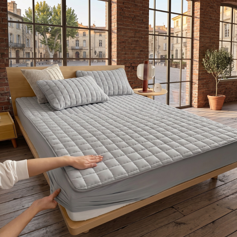 Matratzenschoner Wasserdicht 180x200 cm mit Hygieneschutz | Atmungsaktiv für Gesunden Schlaf 0