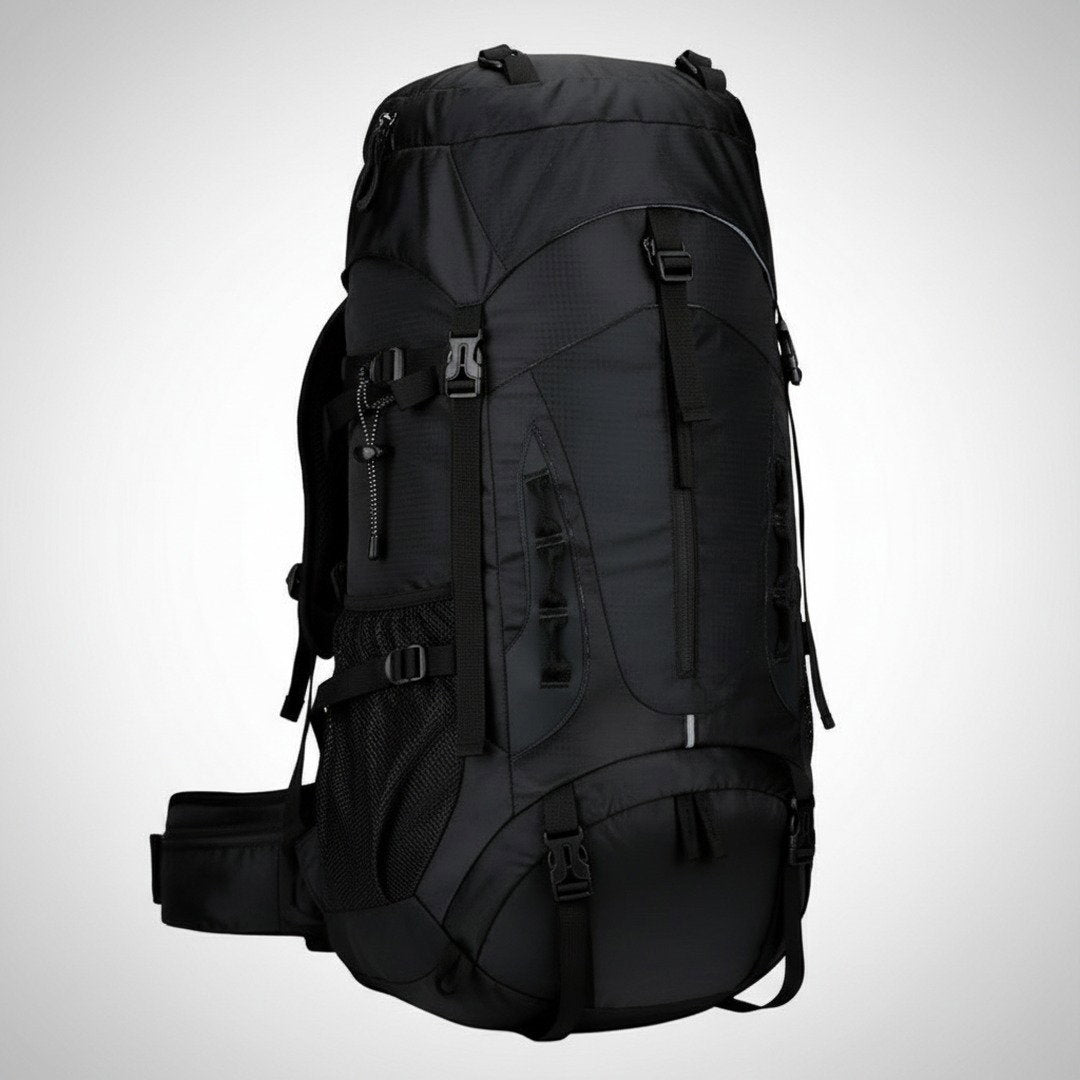Outdoor-Rucksack Herren | 65L Wasserdicht mit Ergonomischem Trägersystem | Optimaler Stauraum für Abenteuer 6