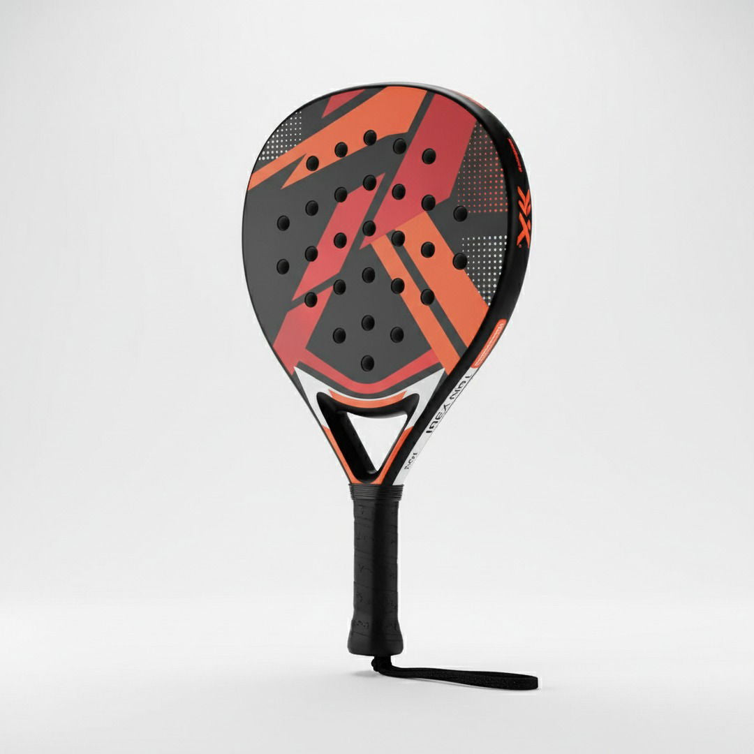 Padel-Tennisschläger für Anfänger | Langlebiger Anti-Vibrations-Griff für Optimalen Komfort und Kontrolle 0