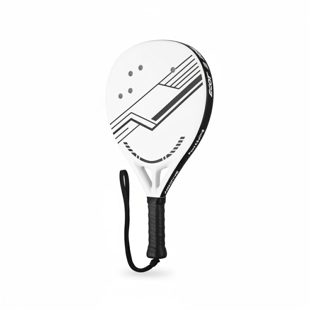 Padel-Tennisschläger für Anfänger | Langlebiger Komfortgriff für optimale Kontrolle und präzises Spiel 0