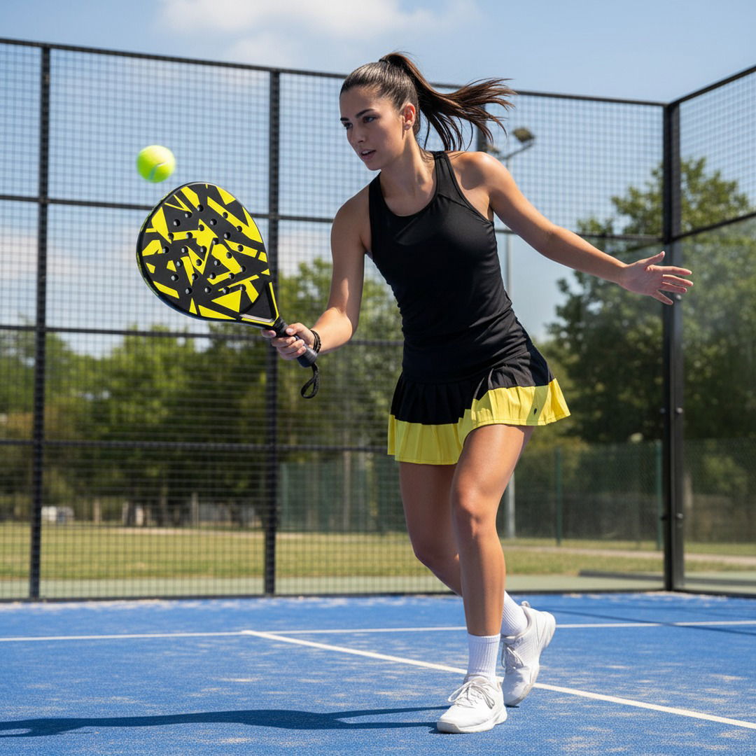 Padelschläger Kaufen | Leichter Padel Schläger mit EVA-Softcore für Kontrolle & Genauigkeit 1