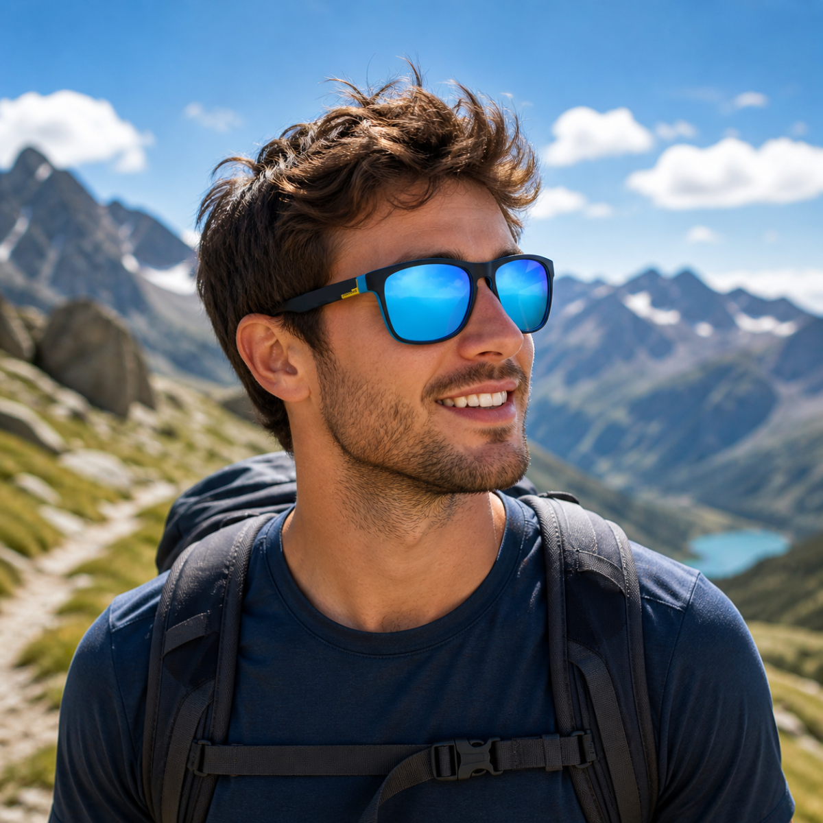 Polarisierte Sonnenbrille für Herren & Damen mit Ergonomischem Design | UV400 Schutz für Klare Sicht bei Outdoor-Aktivitäten 2
