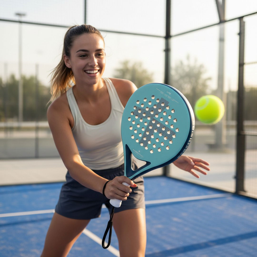 Premium Padel-Schläger | Carbonfaser mit EVA-Schaumkern für Kraft und Präzision | Leicht und Wendig für Optimales Spielgefühl 0