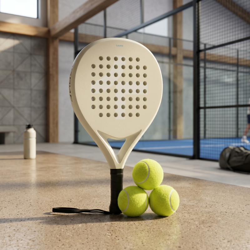 Premium Padel-Schläger | Carbonfaser mit EVA-Schaumkern für Kraft und Präzision | Leicht und Wendig für Optimales Spielgefühl 0