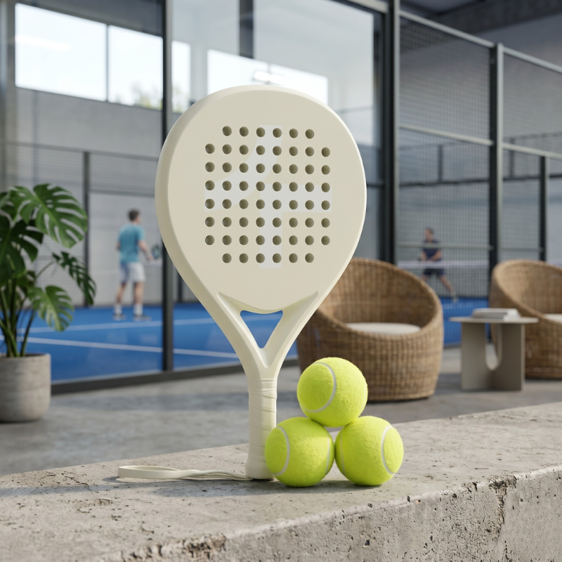 Premium Padel-Schläger | Carbonfaser mit EVA-Schaumkern für Kraft und Präzision | Leicht und Wendig für Optimales Spielgefühl 0