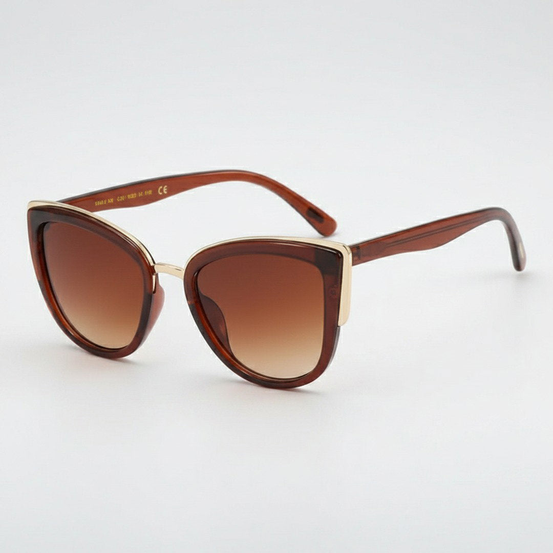 Retro Katzenaugen-Sonnenbrille mit UV400-Schutz | Stilvolles Accessoire für Damen 8