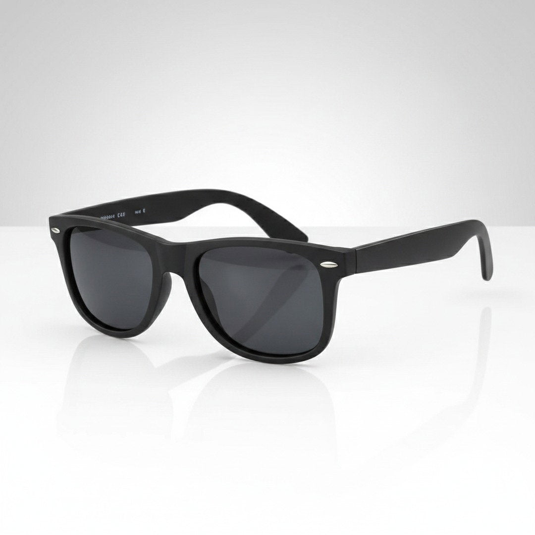 Retro Sonnenbrille | Polarisierte 80er-Jahre-Sonnenbrille mit UV400 Schutz | Unisex für Klare Sicht und Stil 0