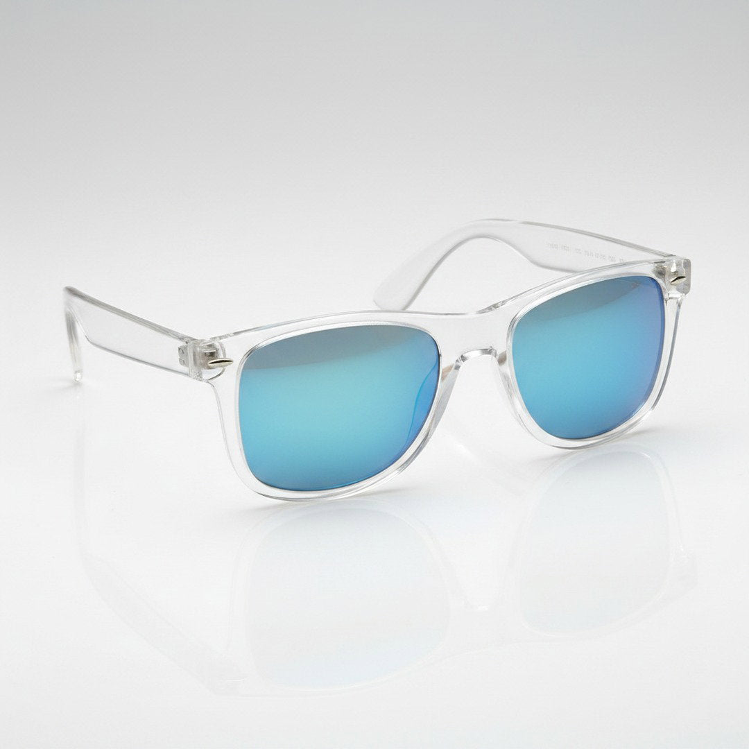 Retro Sonnenbrille | Polarisierte 80er-Jahre-Sonnenbrille mit UV400 Schutz | Unisex für Klare Sicht und Stil 0