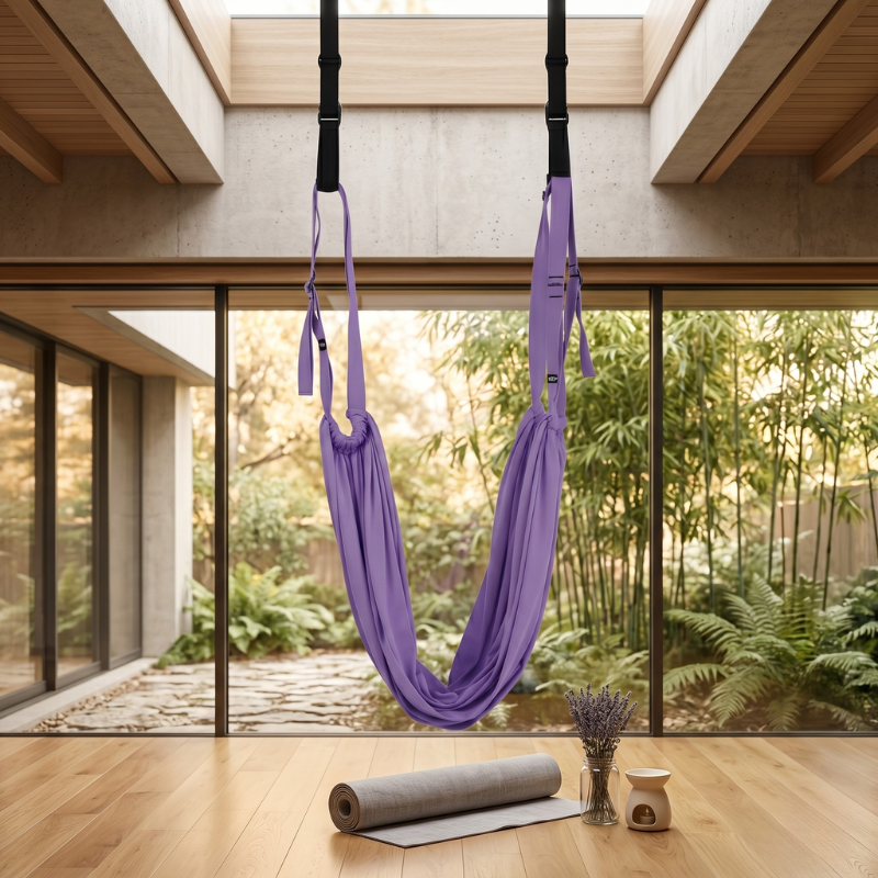 Rücken-Retter | Professioneller Inversions-Trainer mit Verstellbarem Yoga-Wandseil | Effektive Wirbelsäulendehnung für Rückenstärkung 1