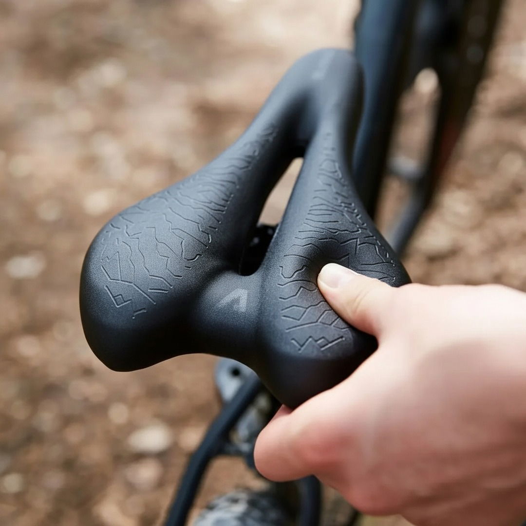 SaddlePeak | Ergonomischer Fahrradsattel mit 3D Memory Foam für Schmerzfreies Fahren 2