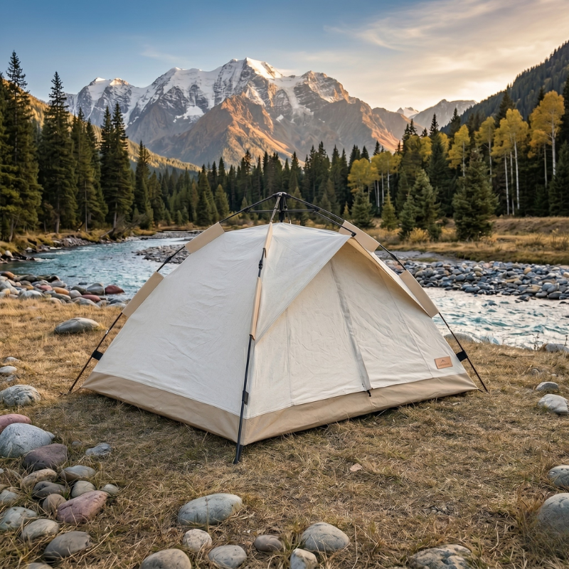 Schnellaufbau Zelt | Aufblasbares Zelt für 4 Personen mit 3-Sekunden-Aufbau | Wetterfestes Campingzelt für Outdoor-Abenteuer 8