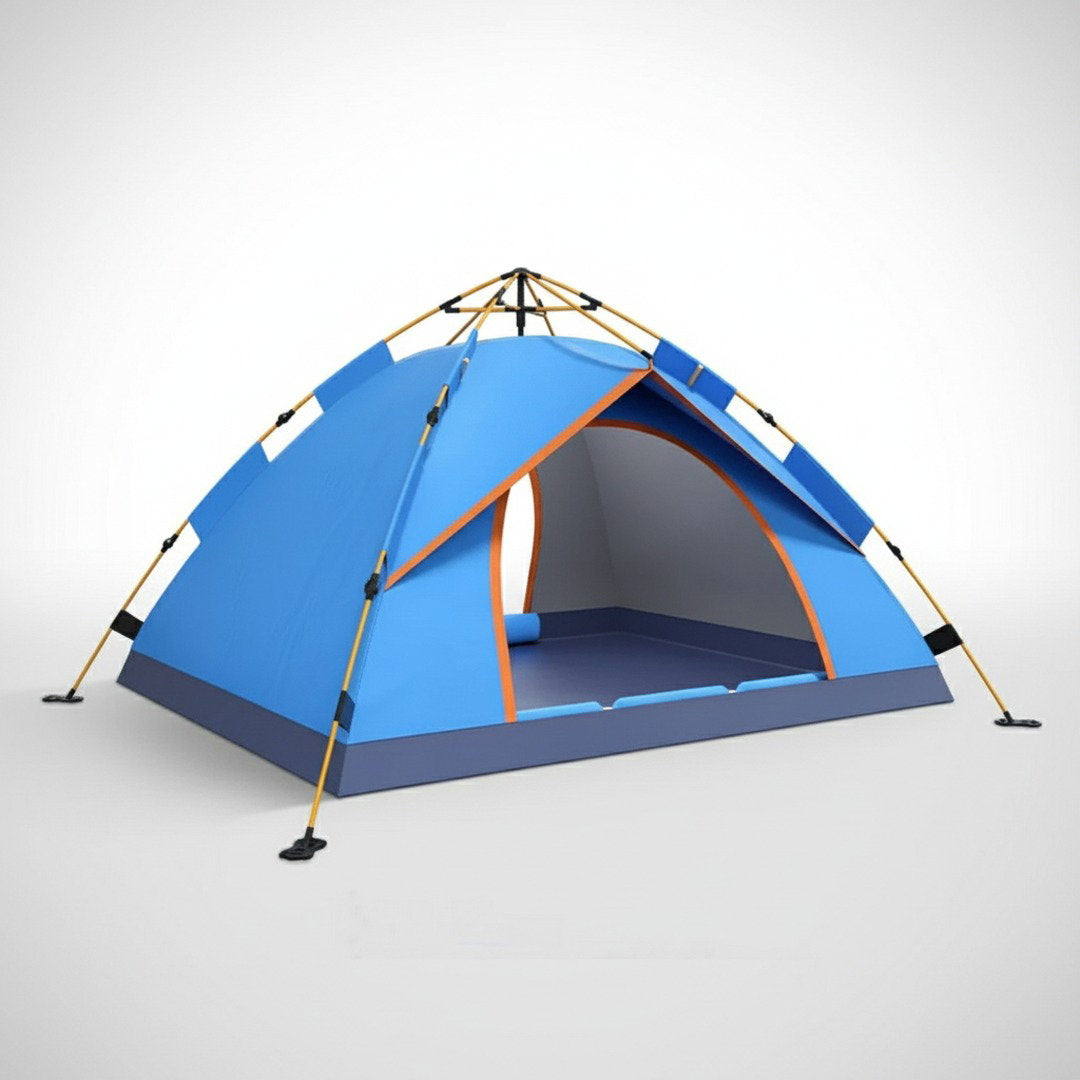 Schnellaufbau Zelt | Aufblasbares Zelt für 4 Personen mit 3-Sekunden-Aufbau | Wetterfestes Campingzelt für Outdoor-Abenteuer 8