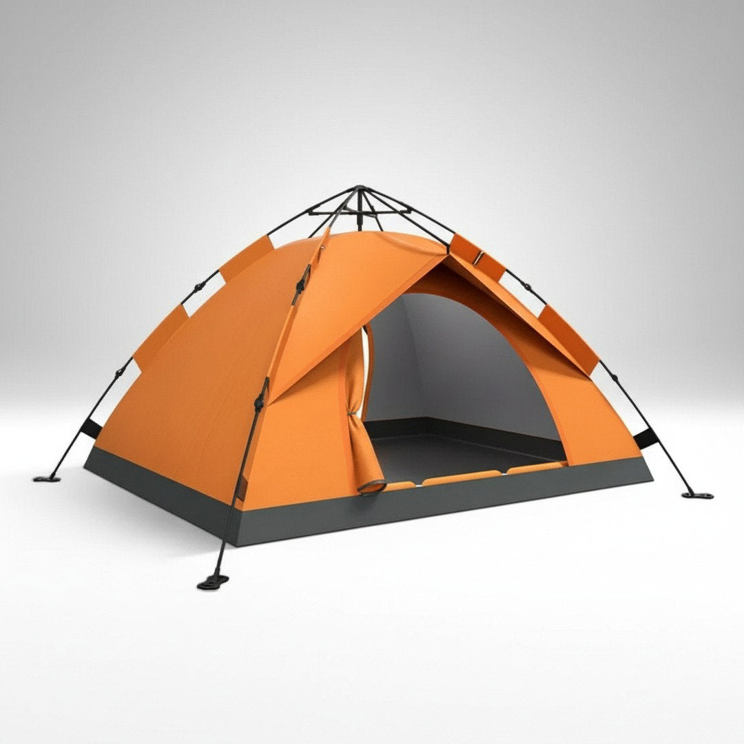 Schnellaufbau Zelt | Aufblasbares Zelt für 4 Personen mit 3-Sekunden-Aufbau | Wetterfestes Campingzelt für Outdoor-Abenteuer 8
