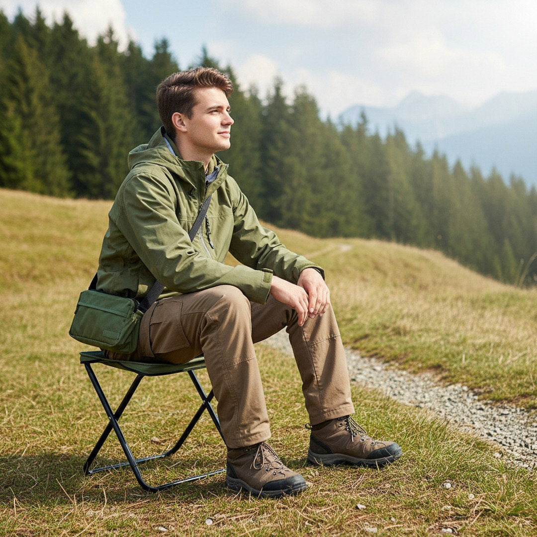Sitz To Go | Faltbarer Campingstuhl mit Tragetasche und Robuster Konstruktion | Ideal für Camping und Freizeit 7