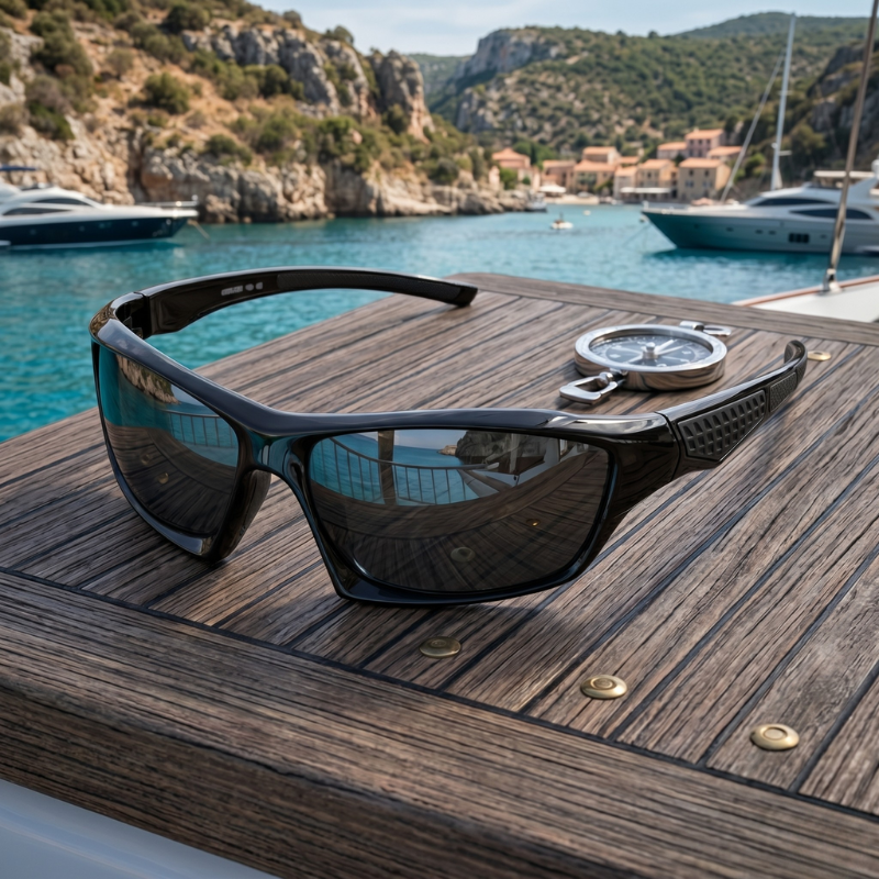 Sportliche UV400 Sonnenbrille für Herren & Damen mit Polarisierung | Optimaler Schutz und klare Sicht bei Outdoor-Aktivitäten 6